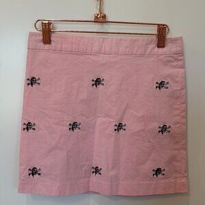 Castaway Girls Pencil Skirt Pink Pirates